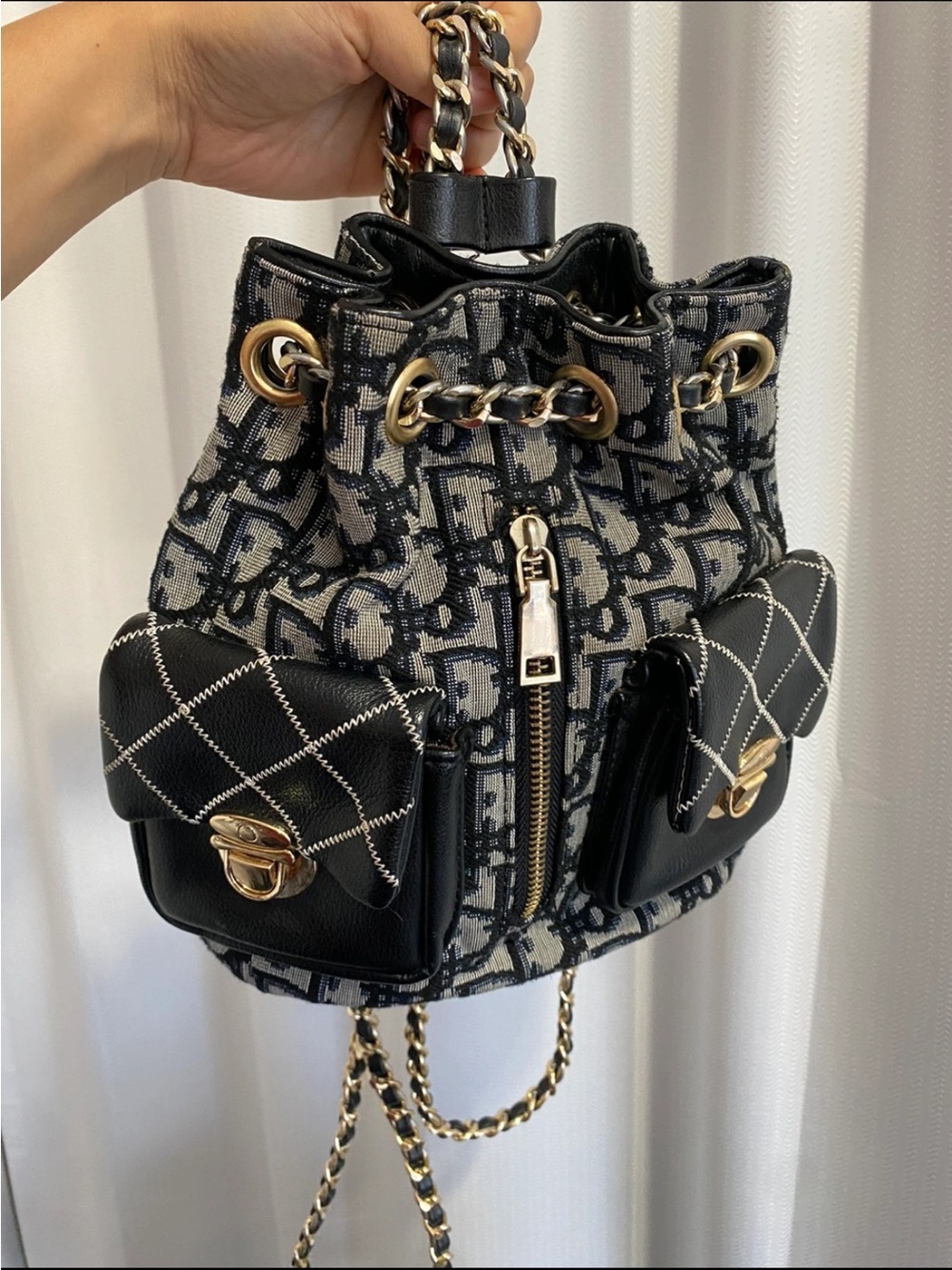 Dior Trotter Canvas & Leather
Backpack